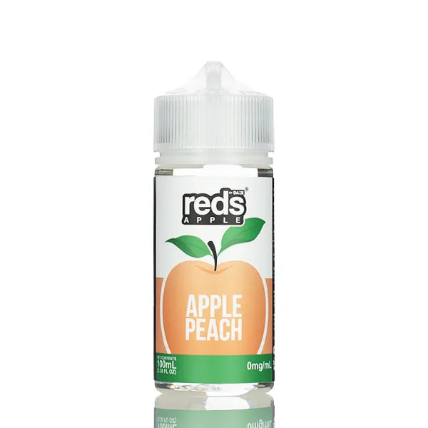 7 Daze Reds Apple - No Nicotine Vape Juice - 100ml - Black Coral
